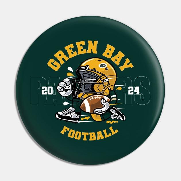 Green Bay Football Pin by Nagorniak