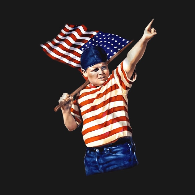 Hambino The Sandlot American Flag