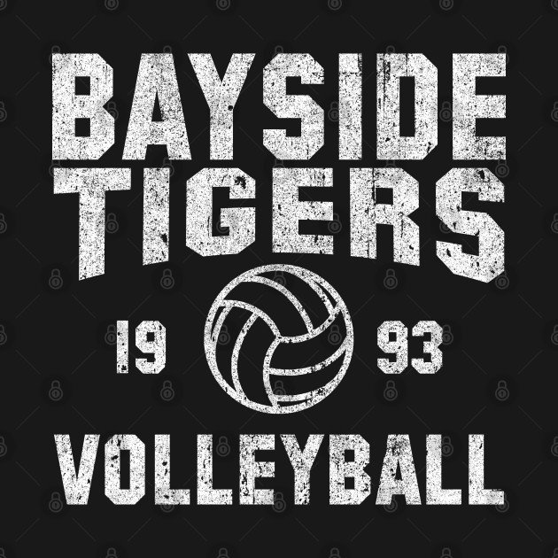 Discover Bayside High Tigers Volleyball - Saved By The Bell - T-Shirt