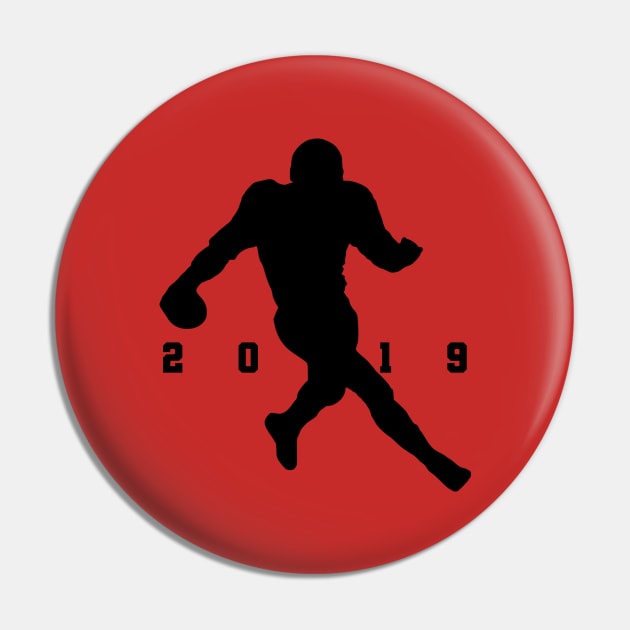 American Football Season 2019 T-Shirt Pin by TATOH