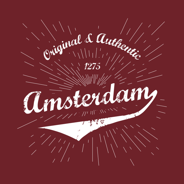 Original Amsterdam, Netherlands Shirt by Teevolution