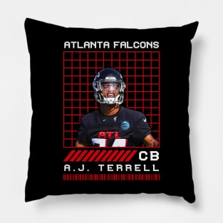 AJ TERRELL - CB - ATLANTA FALCONS Pillow