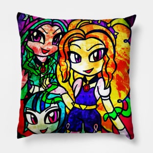 Rainbow Rocks | The Dazzlings Pillow