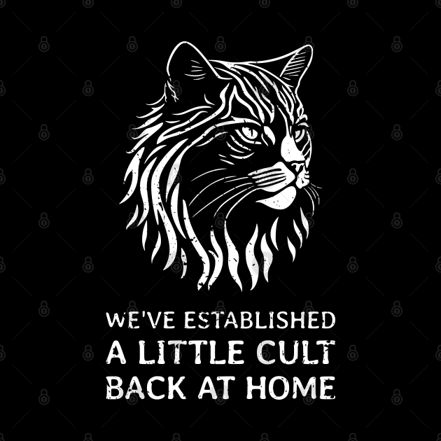 Cat Cult - distressed by NeverDrewBefore