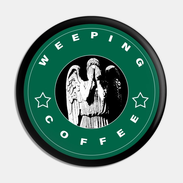 Weeping Angel Coffee Pin by Gallifrey1995