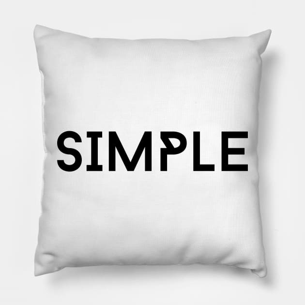 Simple T-shirt, Minimalist T-shirt, Minimalist Shirt, Simple Shirt, Minimal Lifestyle, Rave Culture, Gift for Minimalist People, Simple Pillow by Kittoable