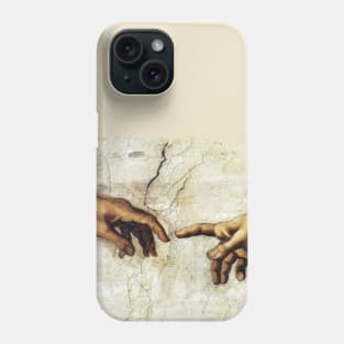 The Creation of Adam Phone Case