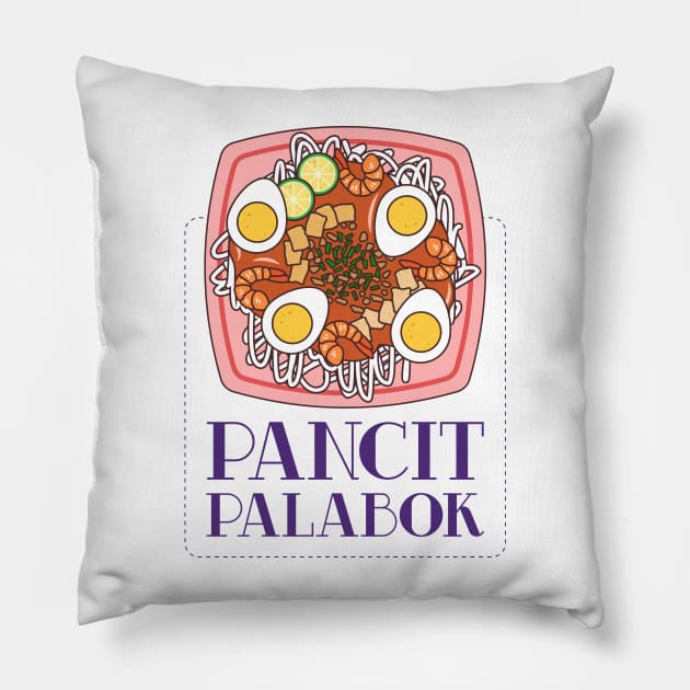 Pancit Palabok Pillow by defpoint