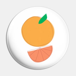 Citrus Fruit Pin