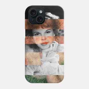 Renoir Jeanne Samary in a low necked dress and Judy Garland Phone Case