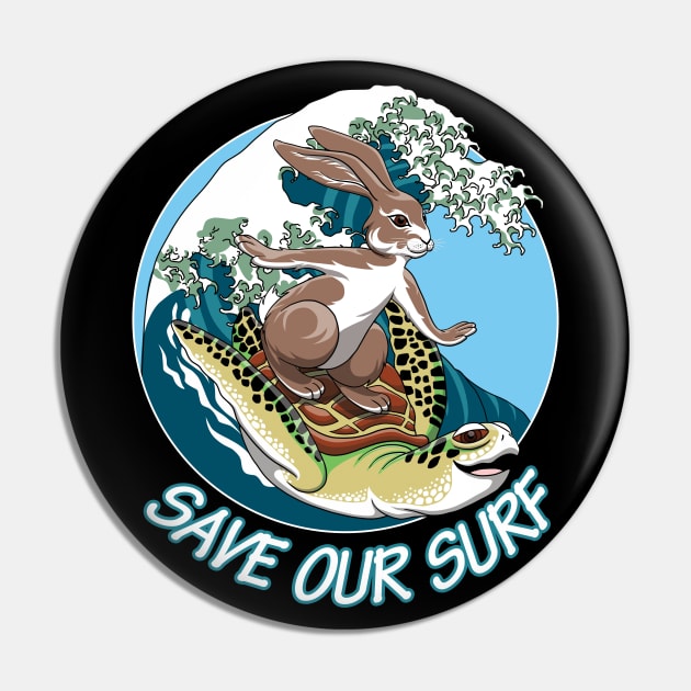 Save our Surf Pin by TMBTM