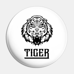 Tiger - king of the jungle Pin