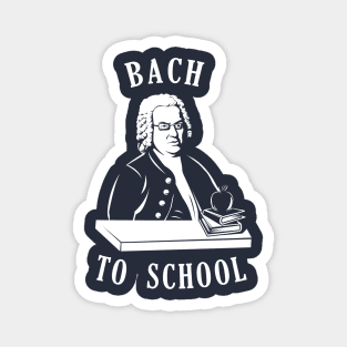Bach To School Magnet