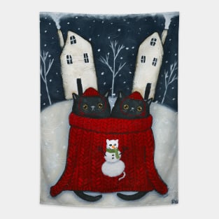 Siblings Snowcat Sweater Tapestry