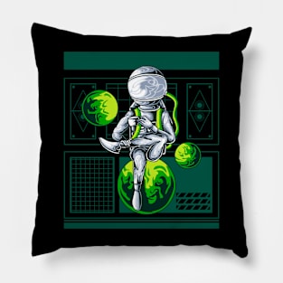 coffee in space Pillow