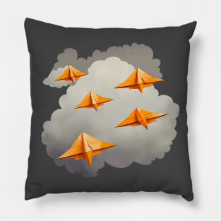 Paper Squadron Pillow