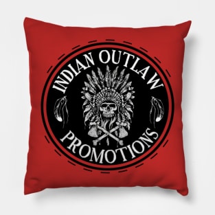 Indian Outlaw Promo Medallion Pillow