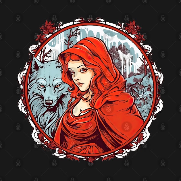 Little red riding hood by RosaliArt