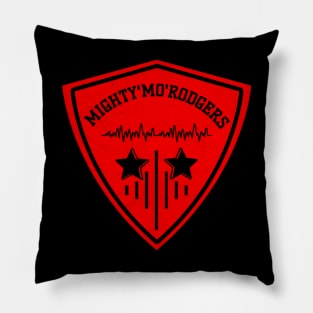 Logo simple rodgers mighty modification design is good Pillow