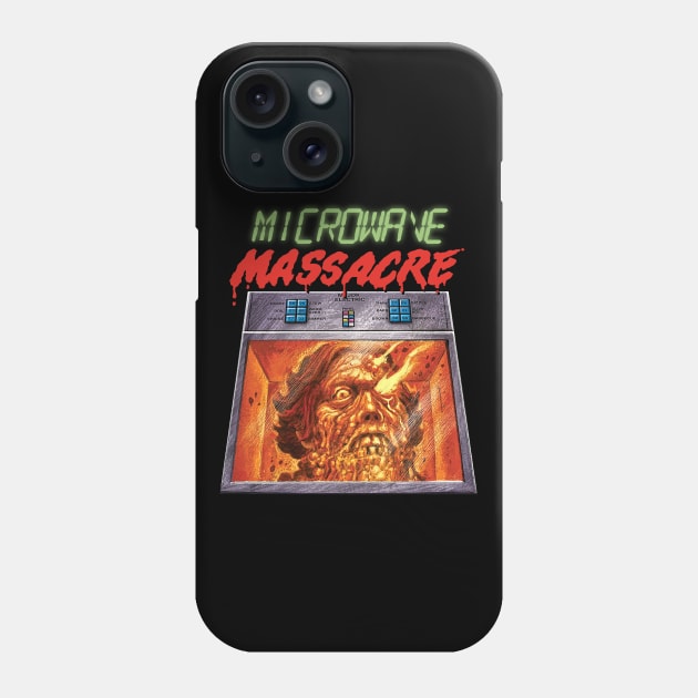 Microwave Massacre ))(( Cult Classic Comedy Horror Fan Art Phone Case by darklordpug