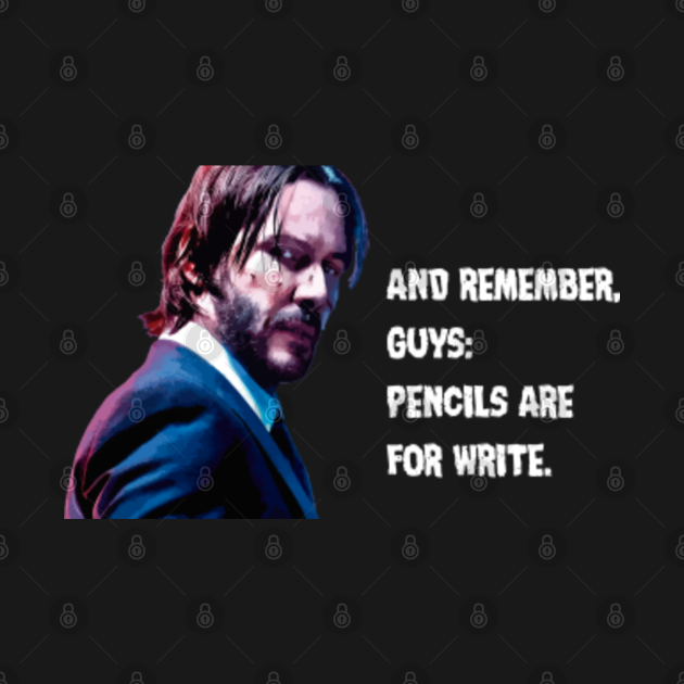 john wick pencil kill