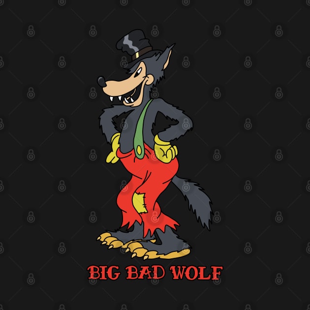 Vintage Big Bad Wolf by valentinahramov