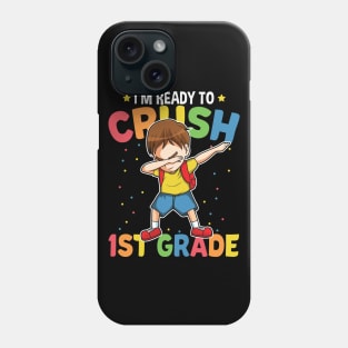 Dabbing Boy First Grade Back To School Gift Phone Case