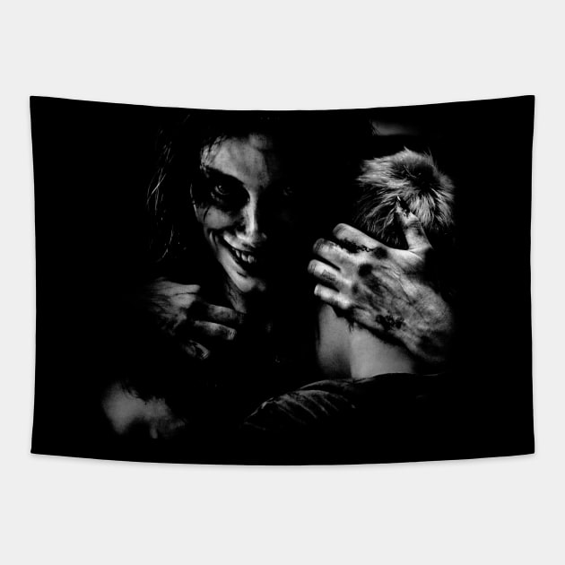 Graphic Picture Evil Films Character Tapestry by WillyPierrot