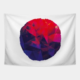 Geometric Super Moon Tapestry