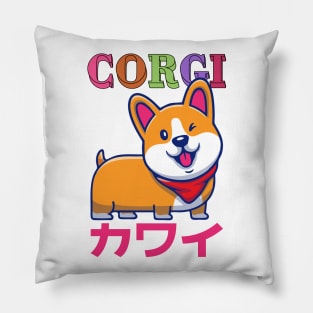 Kawaii Corgi Pillow