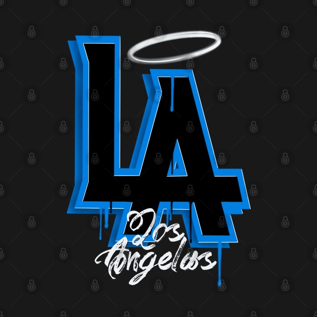 L A Los Angeles by SAN ART STUDIO 