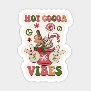 Hot Cocoa Vibes Magnet