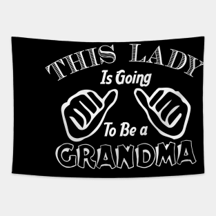 Vintage To be a grandma Tapestry