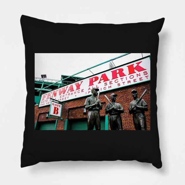 Fenway Park Pillow by sydlarge18