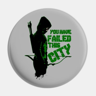 Green VIgilante Pin