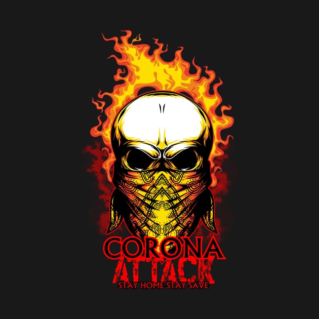 corona attack by garudadua