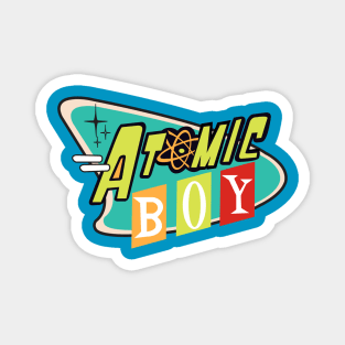 Atomic Boy Logo Magnet