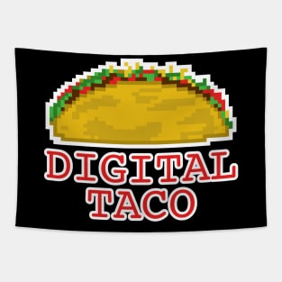 digital taco Tapestry