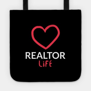 Realtor Life (heart) Tote