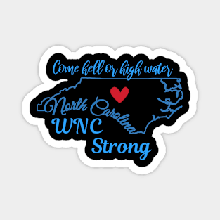 North Carolina wnc strong Appalachian strong hurricane Helene Magnet