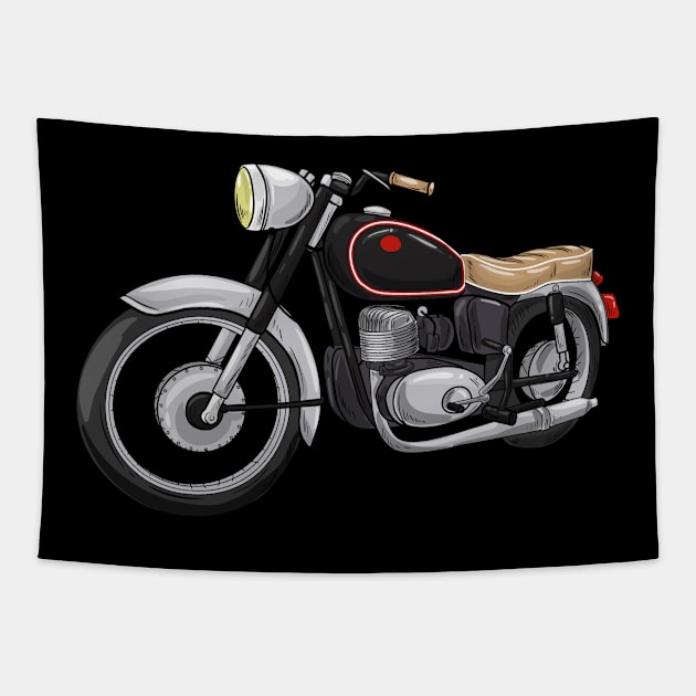 Cool motorcycle Tapestry by Markus Schnabel