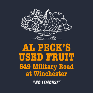 Al Peck's Used Fruit SCTV T-Shirt