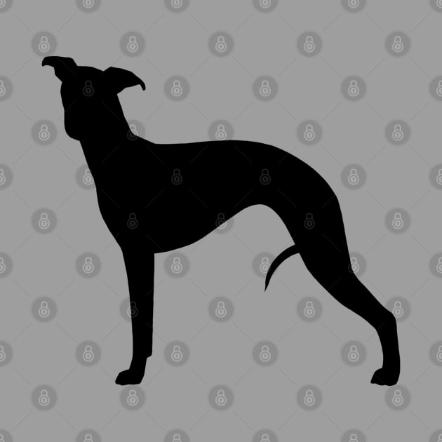 Whippet Silhouette by Coffee Squirrel