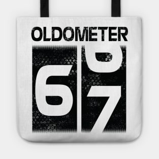 Oldometer Happy Birthday 67 Years Old Was Born In 1953 To Me You Papa Dad Mom Brother Son Husband Tote