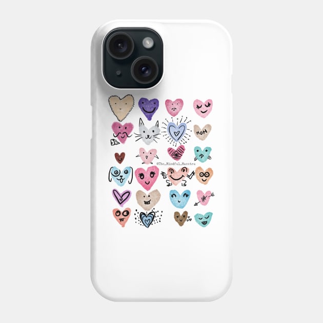 Heart Party Phone Case by The Mindful Maestra