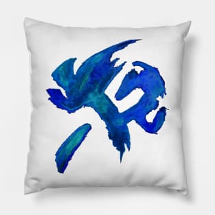 Color Splash - Abstract Pillow