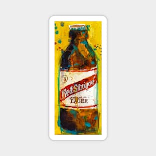 Red Stripe Jamaican Style Lager Magnet