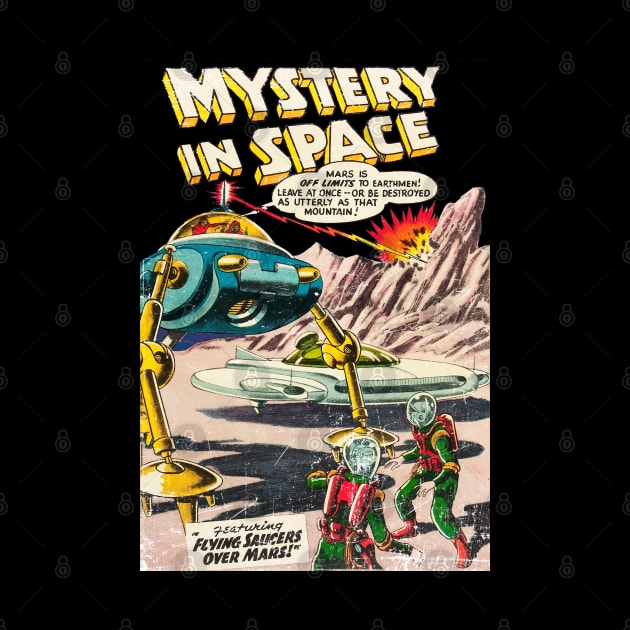 Retro Comics - Mystery in space by C3D3sign