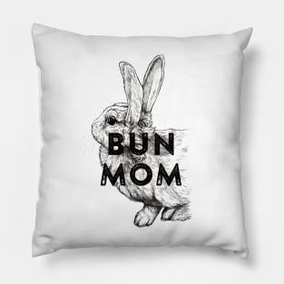 Bun Mom Pillow