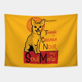 Funny Chihuahua Owner Gift Chihuahua Art Tapestry